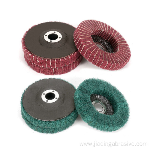 150mm Non Woven abrasive nylon fibre Polishing Wheel